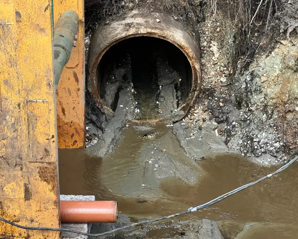 Commercial Land Drainage & Culvert Cleans